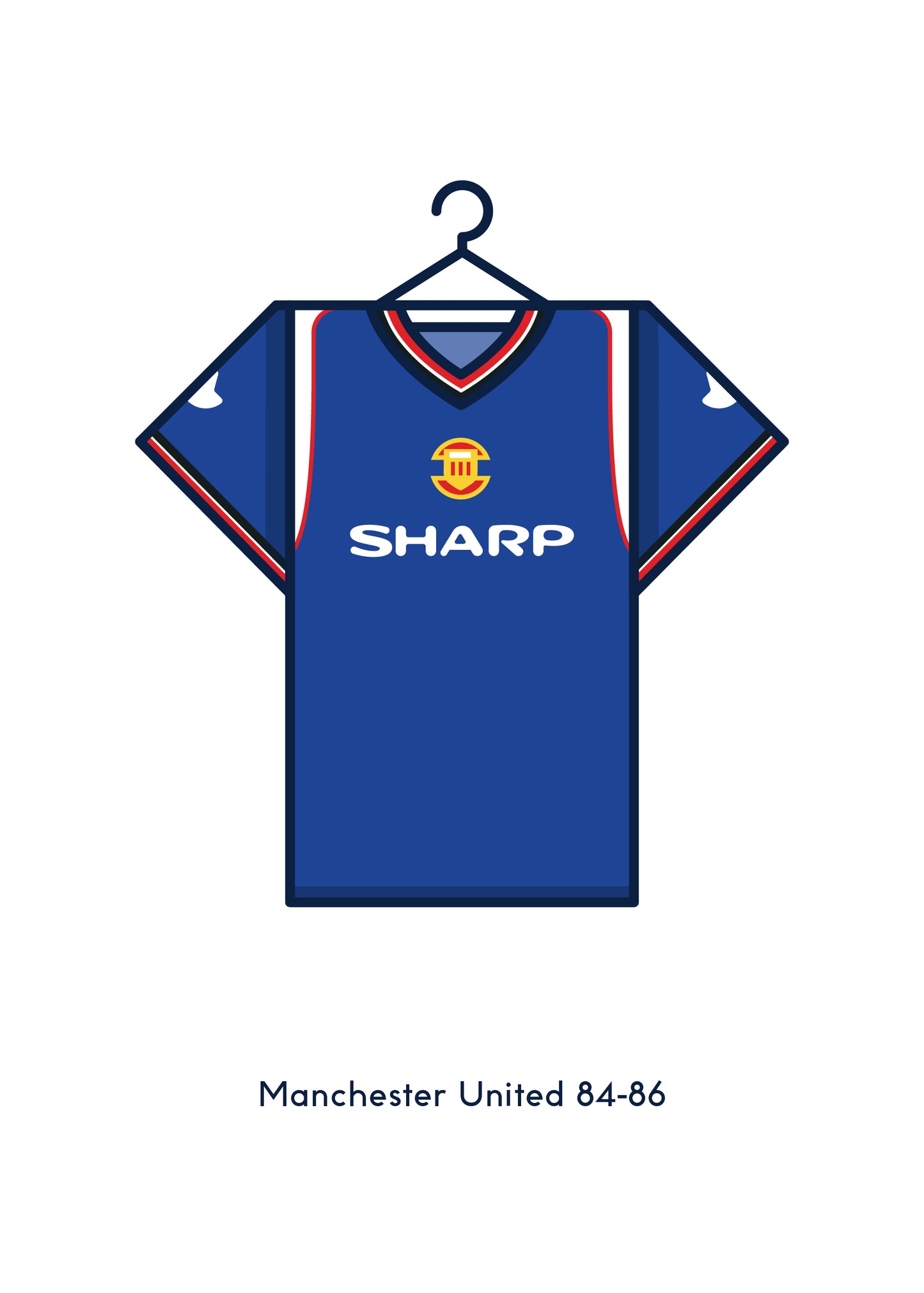 Manchester United 1984 - 86 Third Kit