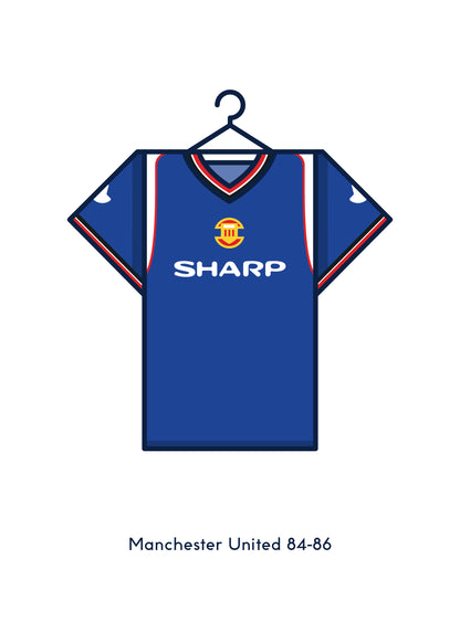 Manchester United 1984 - 86 Third Kit