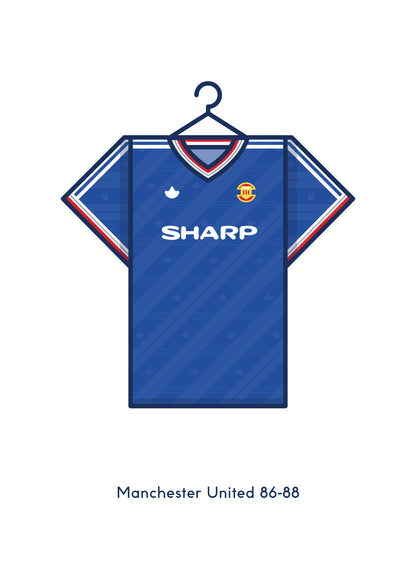 Manchester United 1986 - 88 Third Kit