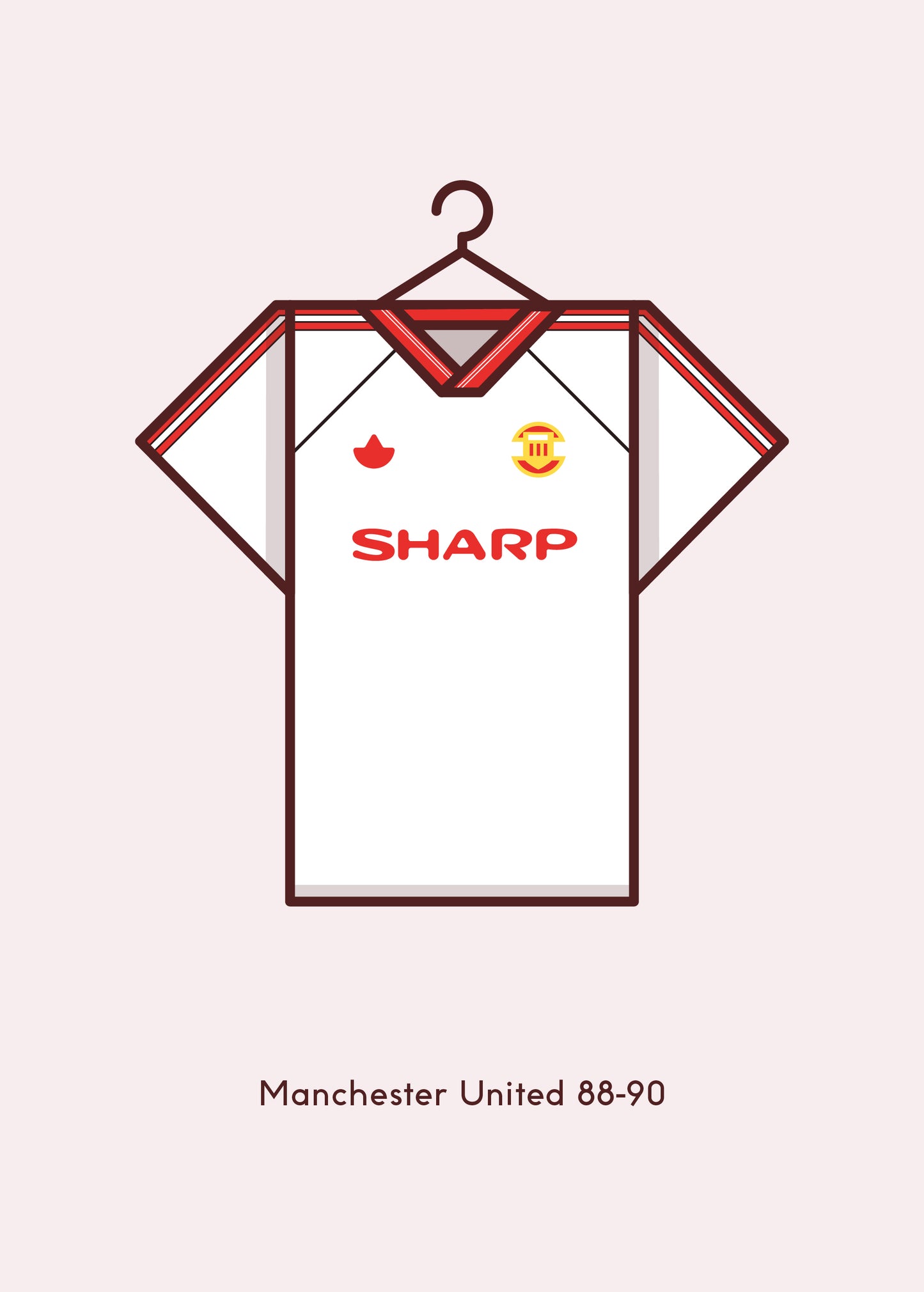 Manchester United 1988 - 90 Away Kit