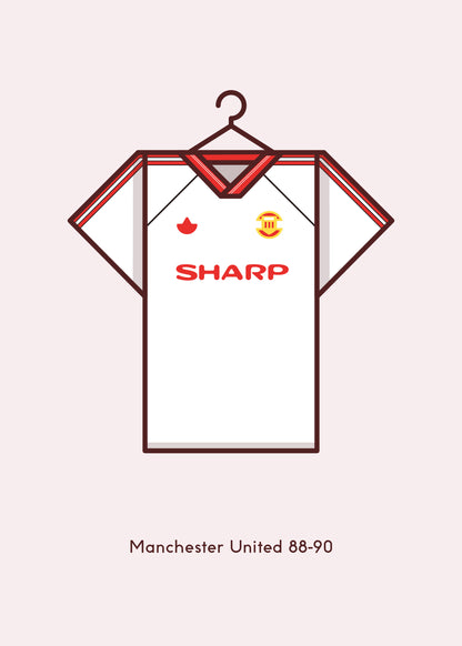 Manchester United 1988 - 90 Away Kit