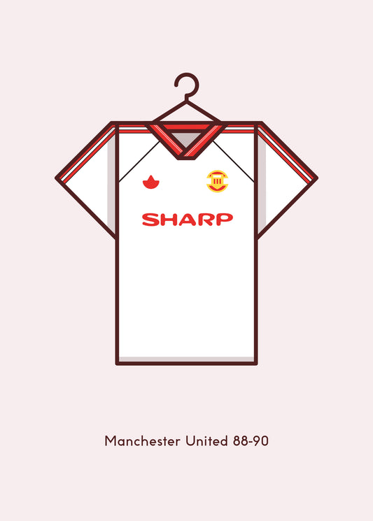 Manchester United 1988 - 90 Away Kit