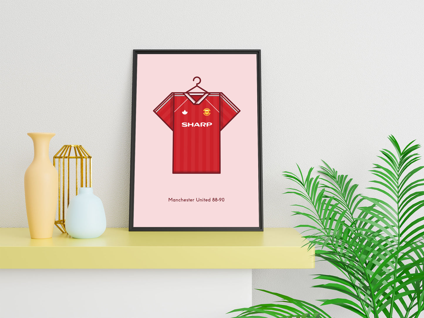 Manchester United 1988 - 90 Home Kit