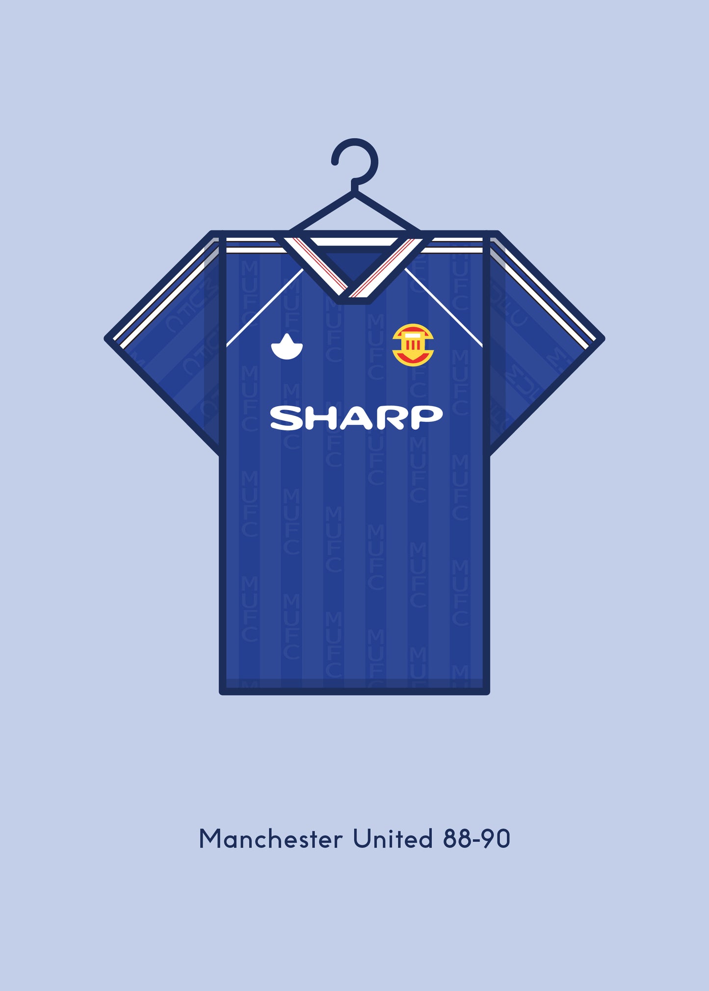 Manchester United 1988 - 90 Third Kit