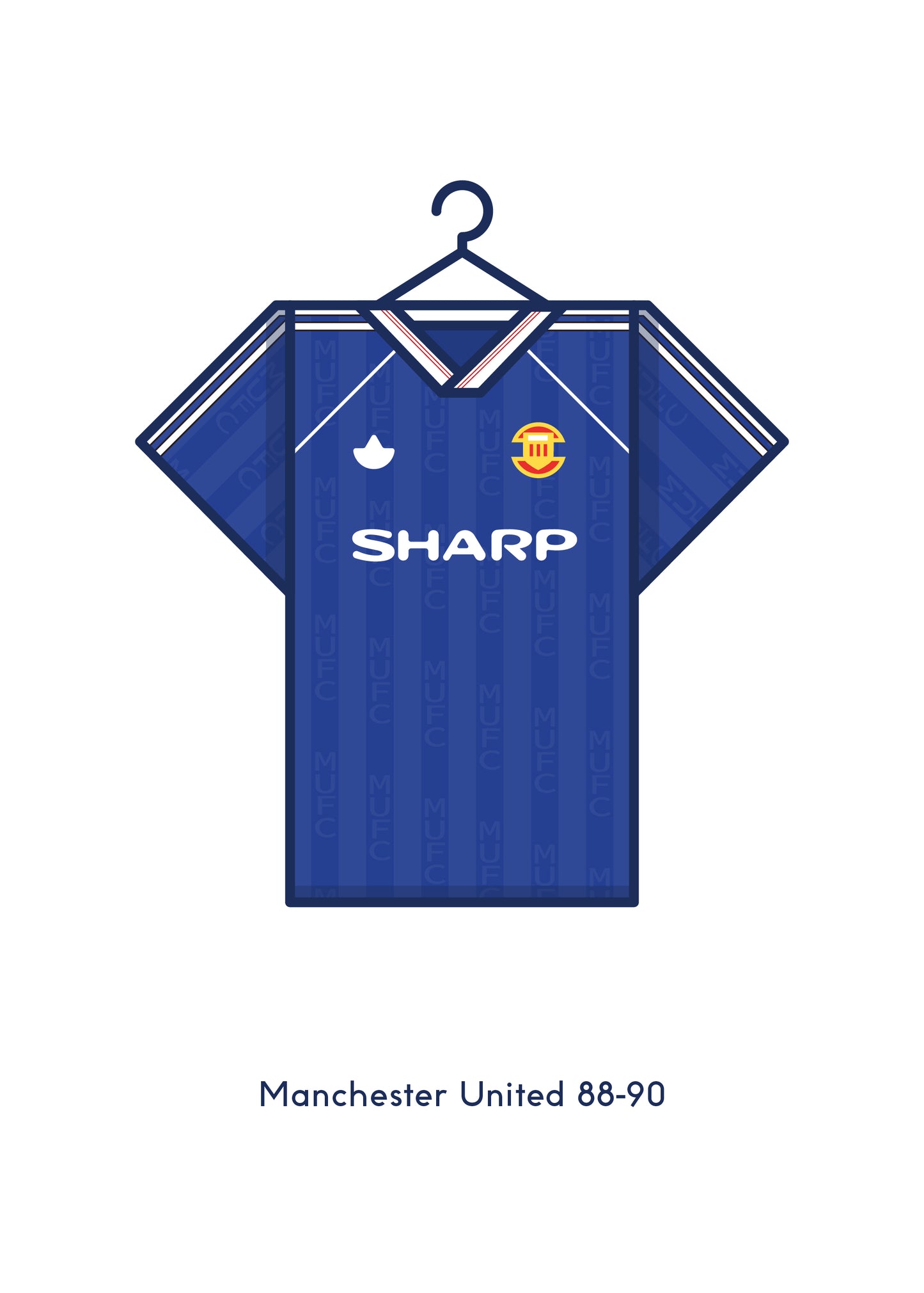 Manchester United 1988 - 90 Third Kit