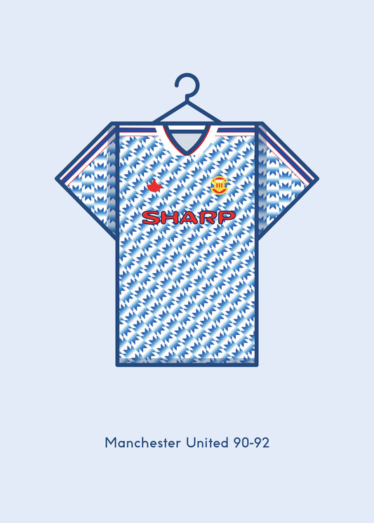 Manchester United 1990 - 92 Away Kit