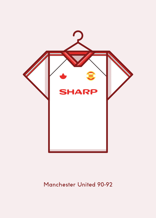 Manchester United 1990 - 92 Third Kit