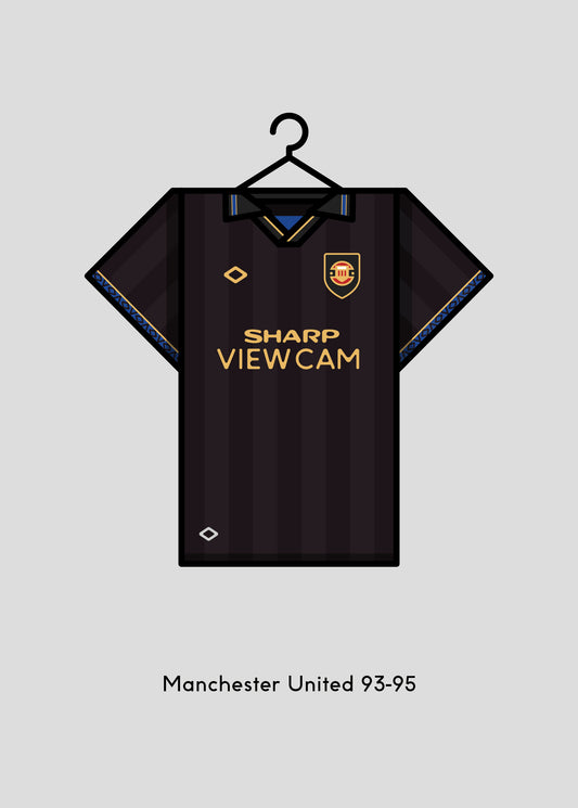 Manchester United 1993 - 95 Away Kit