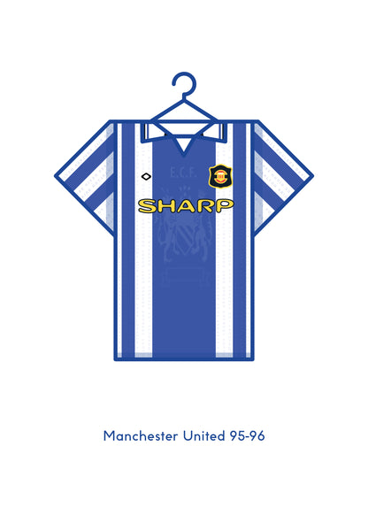 Manchester United 1995 - 96 Third Kit