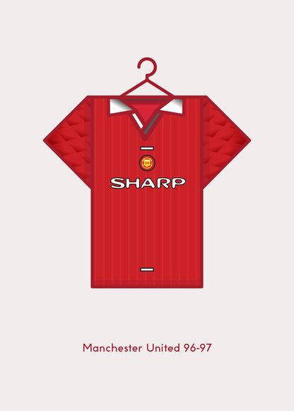 Manchester United 1996 - 97 Home Kit