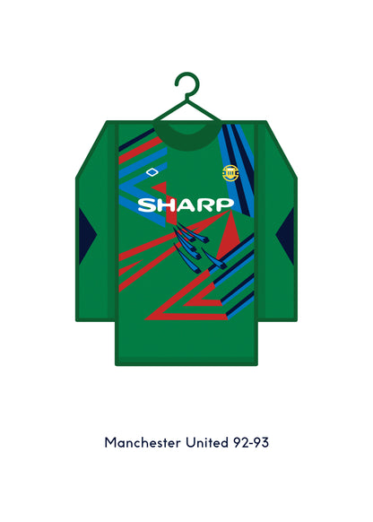 Manchester United 1992-93 Goalkeeper Kit