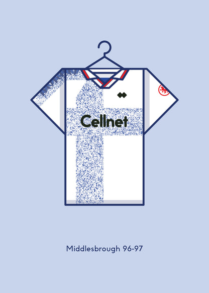 Middlesbrough 1996-97 Away Football Kit