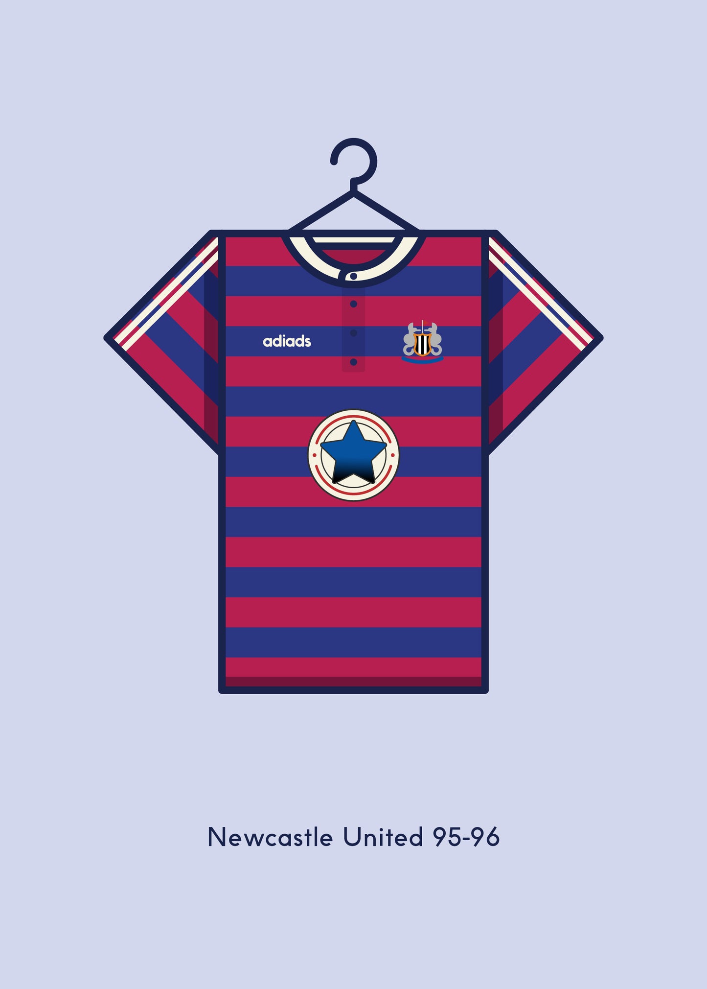 Newcastle United 1995-96 Away Kit