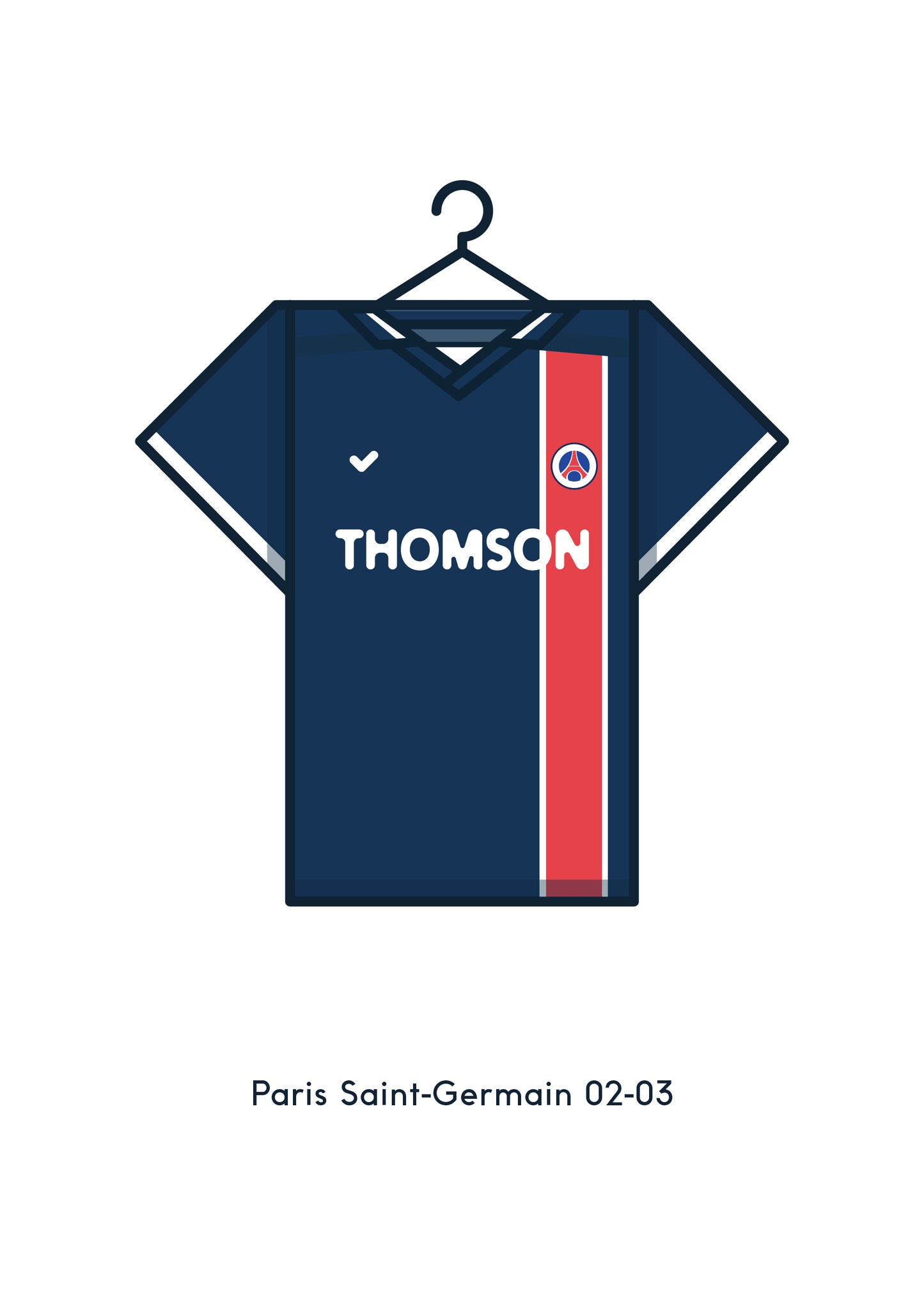 PSG 2002 - 03 Home Kit