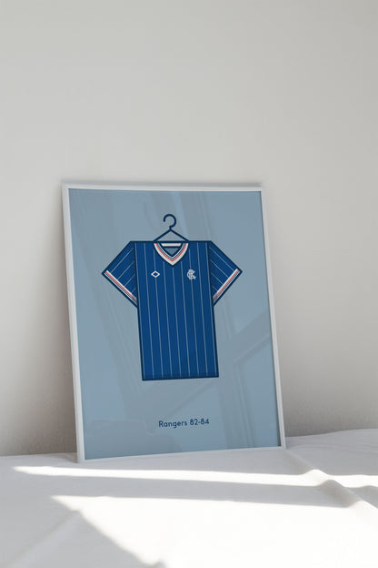 Rangers 1982-84 Home Kit