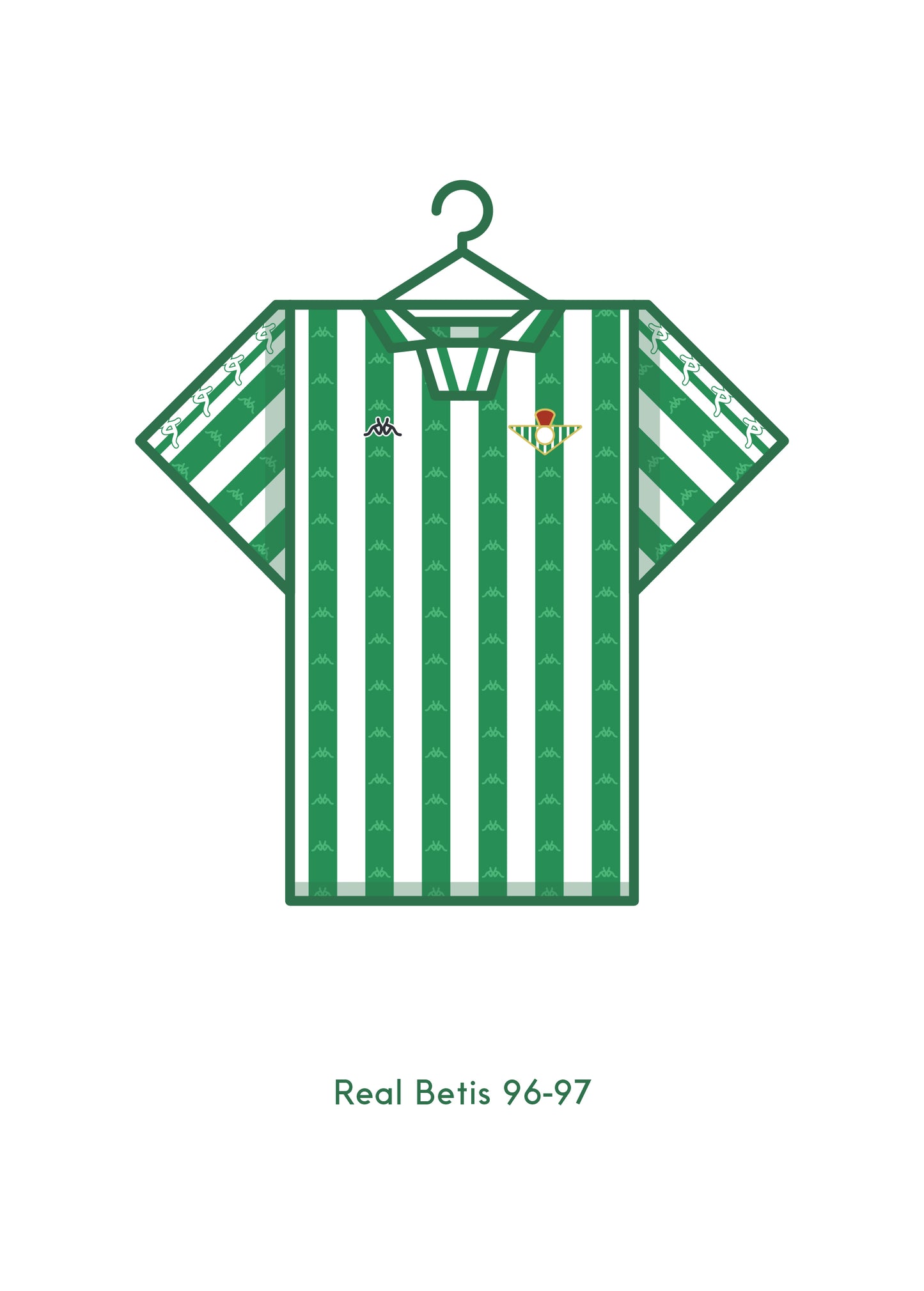 Real Betis 1996-97 Home Kit