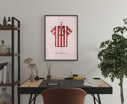 Sheffield United 1992-94 Home Football Kit