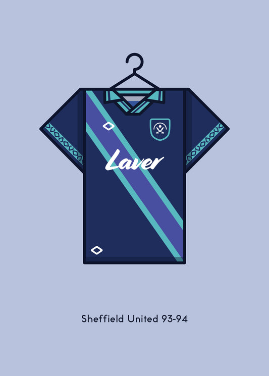 Sheffield United 1993-94 Away Football Kit