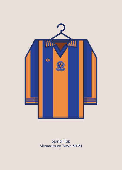 Shrewsbury Town 1980 - 81 Home Kit