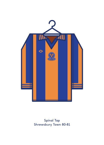 Shrewsbury Town 1980 - 81 Home Kit