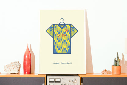 Stockport County 2024- 25 Third Kit