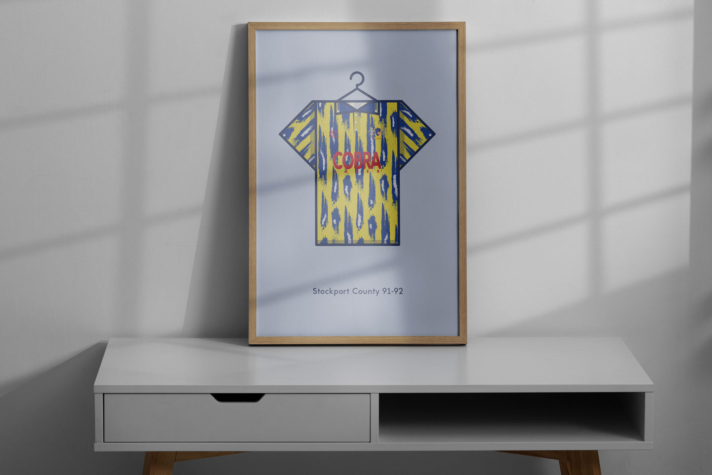 Stockport County 1991- 92 Away Kit