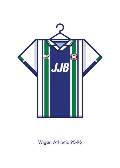 Wigan Athletic 1995-96 Home Kit