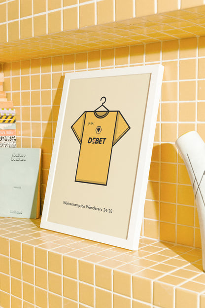 Wolverhampton Wanderers 2024-25 Home Football Kit