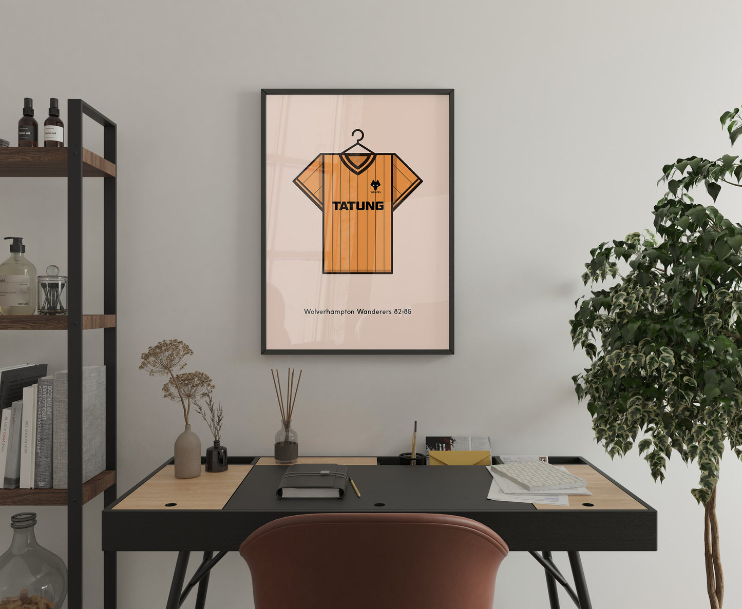 Wolverhampton Wanderers 1982-85 Home Football Kit