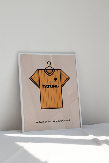 Wolverhampton Wanderers 1982-85 Home Football Kit