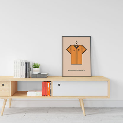 Wolverhampton Wanderers 1985-86 Home Football Kit