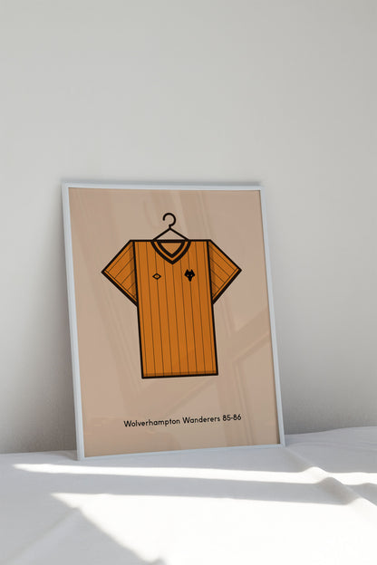 Wolverhampton Wanderers 1985-86 Home Football Kit