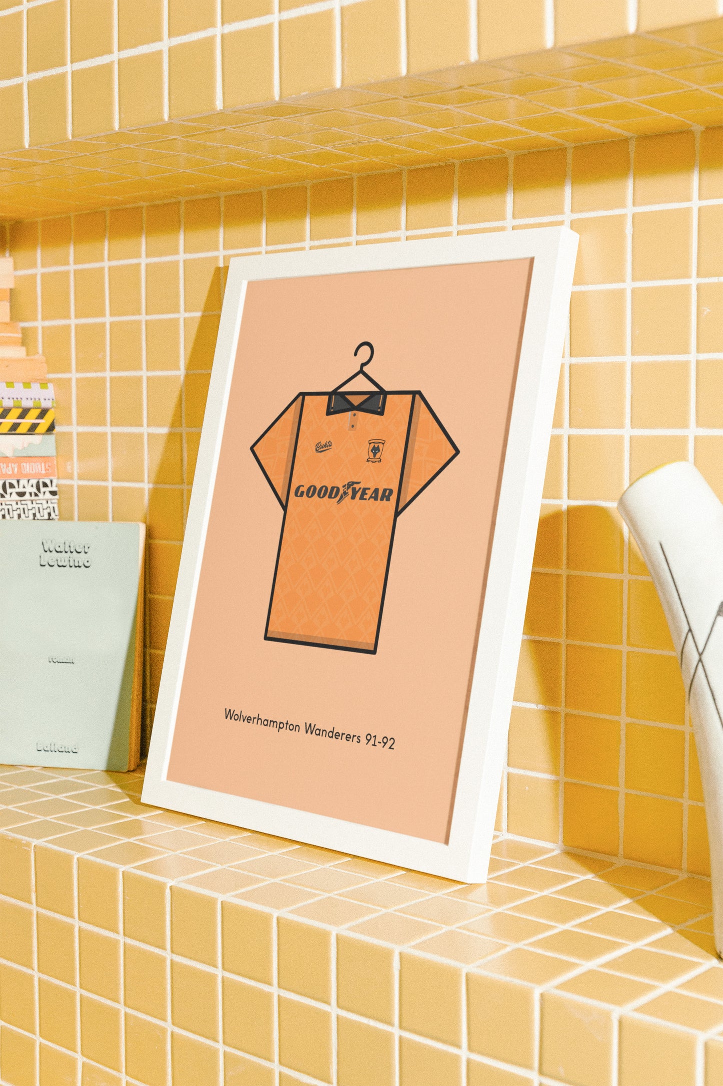 Wolverhampton Wanderers 1991-92 Home Football Kit