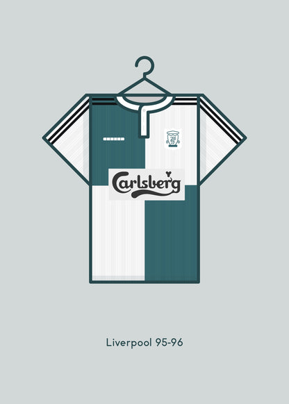 Liverpool 1995-96 Away Football Kit