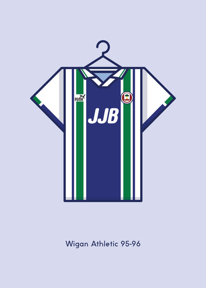 Wigan Athletic 1995-96 Home Kit