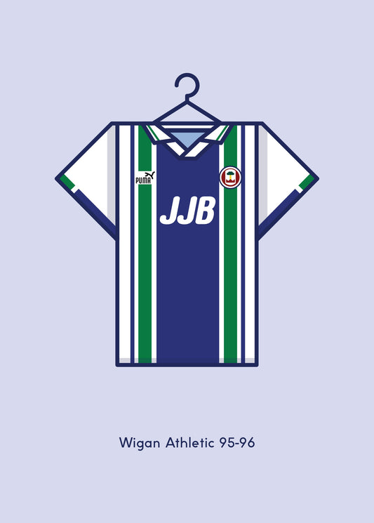 Wigan Athletic 1995-96 Home Kit