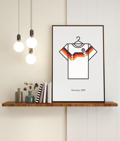 Germany 1990 Home Football Kit