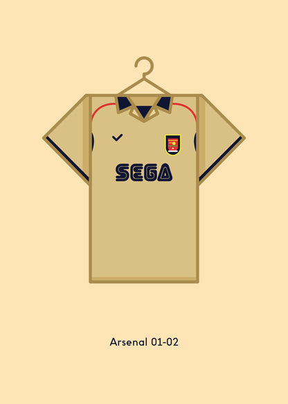 Arsenal 2001-02 Away Football Kit