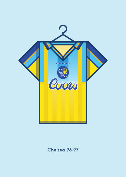 Chelsea 1996-97 Away Football Kit